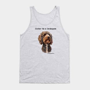 Cockapoo Dog Sister Tank Top